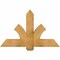 Ekena Millwork Redmond Rough Sawn Timber Gable Bracket, Western Red Cedar, 48"W x 30"H x 6"D x 6"F, 15/12 Pitch GBW048X30X0606RED00RWR - alternate 1